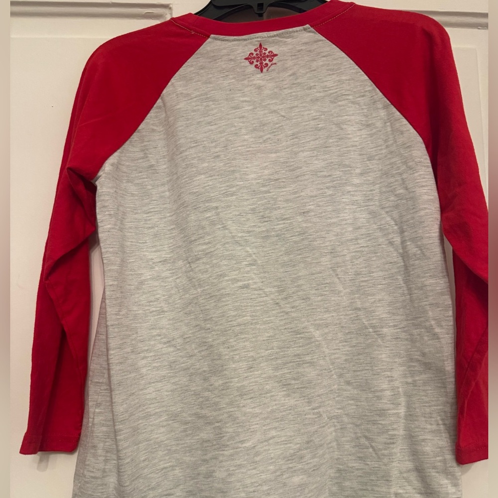 Girls Jane Marie Christmas Long Sleeve Tee - Picture 5 of 5